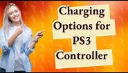 What else can I use to charge my PS3 controller?
