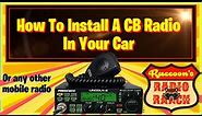 See How To Install A CB Radio In 5 Minutes