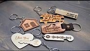 DIY Keychain Projects With SVG - CO2 Laser