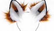 Handmade Faux Fur Fox Wolf Ears Headband