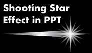 Advanced PowerPoint Animation Tutorial - How to Make a Shooting Star Effect