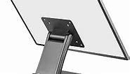 Lay Flat Monitor Stand - Foldable Low Profile Monitor Stands Compatible with VESA 75x75 and 100x100 Monitor Mounts WS-03A2
