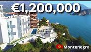 INSIDE a Villa Complex with a Breathtaking Sea View in Budva, Montenegro