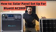 Bluetti Solar Generator + Solar Panel Set Up Guide | How To: Connect Solar Panels to Bluetti SoGen