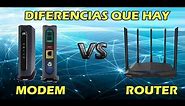 Diferencias entre Modem y Router