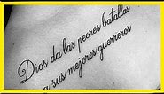 20 Tatuajes con frases en español que son verdadera poesía en tu piel