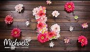 How to Make a Floral Letter | Michaels