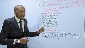 SECONDARY-HISTORY-FORM 1-INTRODUCTION TO HISTORY-KCSE