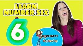 Learn Numbers Song for Children | Number 6 | Preschool Numbers Song by Patty Shukla Sign Language