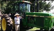 John Deere 4640 Tractor Sold for Record Price Today on Minnesota Farm Auction