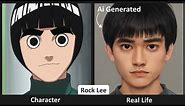 Naruto Characters in Real Life