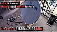 Gsm 4g Signal Booster Antenna, 1800 & 2100 Ghz . Frequency