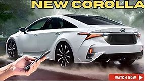 2025 Toyota Corolla Sedan Official Reveal - FIRST LOOK!