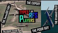 Types of RFS Players (funny)