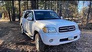 First Gen Toyota Sequoia Off-roading and Overview!