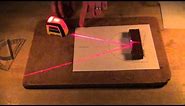 Law of Reflection with Laser