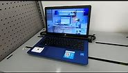 HP STREAM 14 INCH LAPTOP INTEL CELERON AT WALMART LAPTOPS SHOP WITH ME SHOPPING CLOSE UP LOOK