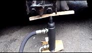 Double acting hydraulic ram & Hand pump