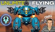 OMG... Hover Now Has Actual UNLIMITED Flying Fuel... Infinite Flying Everywhere | War Robots