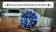 Genuine Factory Stainless Steel Bracelet for the Casio Duro (Pros, Cons, Installation & Adjustment)