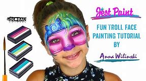 Cute Troll Face Painting Tutorial