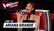 Mesmerizing ARIANA GRANDE covers on The Voice