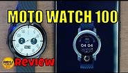 Motorola Moto Watch 100 | Review - A Sub $100 "Affordable" Smartwatch