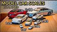Most Popular Model Car Scales And Sizes Explained! 1:18 v 1:24 v 1:32 v 1:43 v 1:64 v 1:87