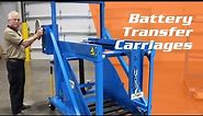 Battery Transfer Carriage (BTC) Forklift Battery Changer | Material Handling Minute