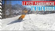 Skiing along the Alta Badia Dolomites most scenic ski routes and slopes
