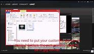 How To Upload Custom Screenshots in steam