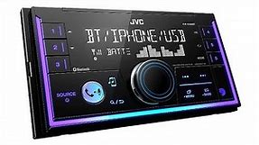 JVC KW-SX88BT Bluetooth Double Din Digital Media Car Stereo with Shallow Chassis : Key features
