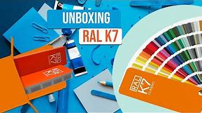 Unboxing Ral K7 Classic Shade Card | Ral K7 Brochure | RAL Paint Shade Card | RAL K7 Color Chart