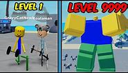 NOOB GETS MAX LEVEL STRENGTH in Roblox Muscle Legends