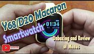 Y68/D20 Macaron Smartwatch - Unboxing Review