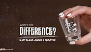 What's the difference between a shot glass, jigger and shooter? | Totally Inspired