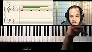 How to Play Sixteenth Notes on the Piano - Rhythm Practice Session 11