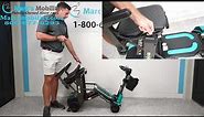 Enhanced Mobility Mojo - Auto Folding Take Apart Scooter - Airline Approved - Full Review