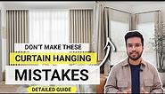 Best Curtain And Blinds | Design Mistakes | Rod vs Tracks | Design Guide | curtain rods design