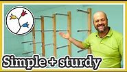 Lumber Rack DIY – Simple, sturdy, quick to make