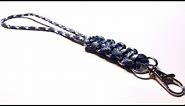 How to make a Paracord lanyard Using the Cobra Stitch Knot
