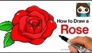 How to Draw a Rose step by step Easy