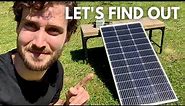 How Much Energy Does a 100 Watt Solar Panel Produce?