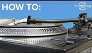 How To Set-Up a DJ Turntable Cartridge and Correctly Balance The Tonearm