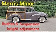 Morris Minor front bush replacement and suspension height adjustment