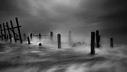 coastal one... Is a short slideshow of black and white seascape photography. Relax and switch-off