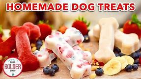 3 Healthy and Homemade Dog Treat Recipes ❤️ 🐶
