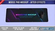 Videohive Mouse Pad Mockup 50418090