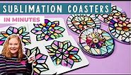 Making Sublimation Coasters the Right Way!