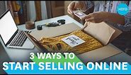 How to sell online: 3 ways to get started | Small Business Guides | Xero